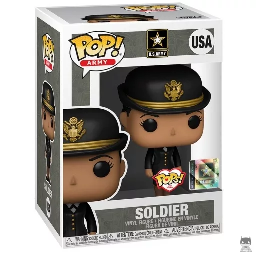 Figura Funko Pop! Soldado (Mujer) con uniforme de ceremonia (With Purpose)