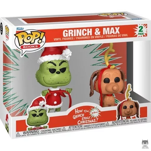 Figura Funko Pop! Grinch & Max (El Grinch)