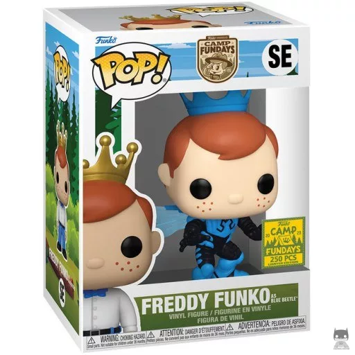 Figura Funko Pop! Freddy Funko como Blue Beetle (FunDays 2023)