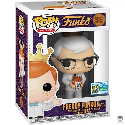 Figura Funko Pop! Freddy Funko como Coronel Sanders (Exclusiva)