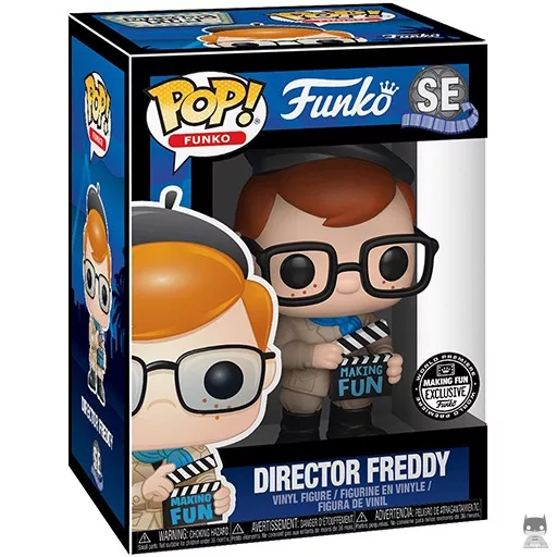 Figura Funko Pop! Freddy Funko como director de cine (Making Fun)