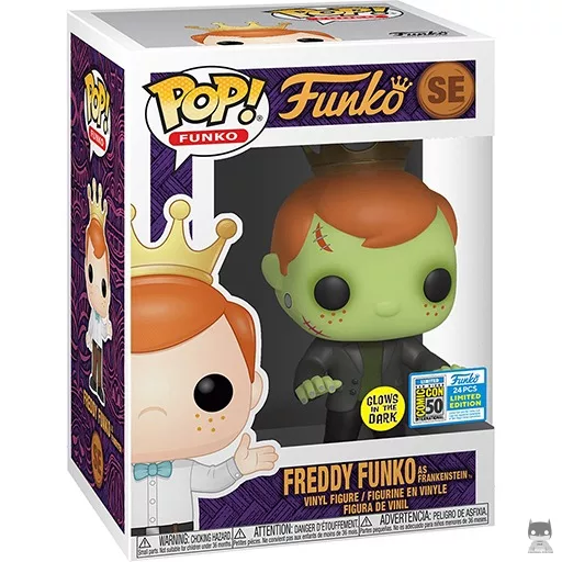 Figura Funko Pop! Freddy Funko como Frankenstein (Brilla en la oscuridad)