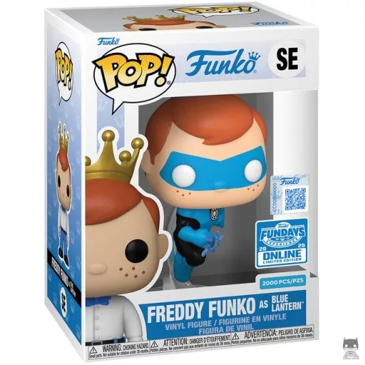 Figura Funko Pop! Freddy Funko como Linterna Azul (FunDays 2025)