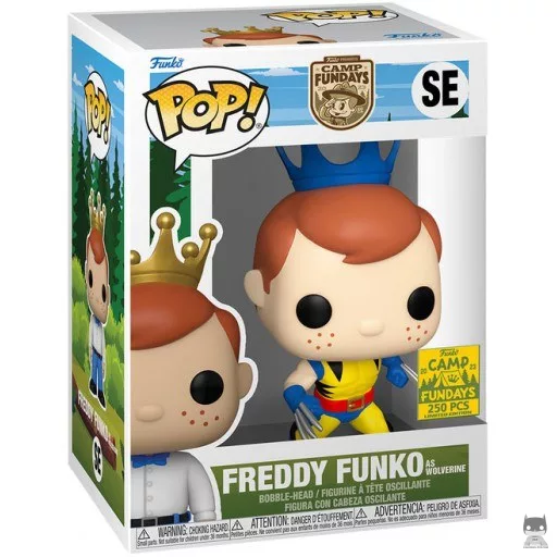 Figura Funko Pop! Freddy Funko como Lobezno (FunDays 2023)