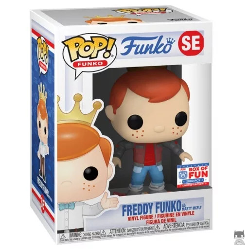 Figura Funko Pop! Freddy Funko como Marty McFly (Box of Fun)