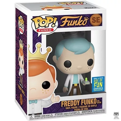 Figura Funko Pop! Freddy Funko como Rick (Box of Fun)