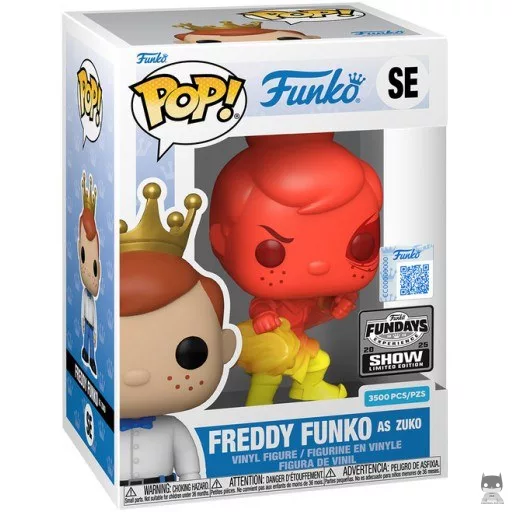 Figura Funko Pop! Freddy Funko como Zuko (Fuego control) (Freddy Funko)