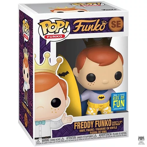 Figura Funko Pop! Freddy Funko Surf's Up! Batman (Exclusiva)