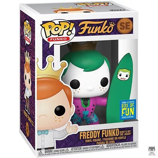 Figura Funko Pop! Freddy Funko Surf's Up! Joker (Exclusiva)