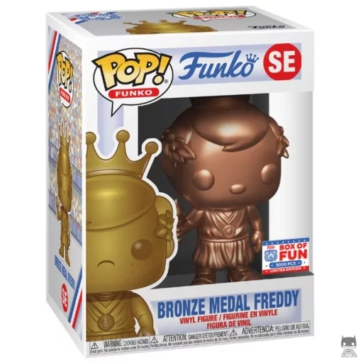 Figura Funko Pop! Freddy medalla de plata (Metalizado) (Metalizado)