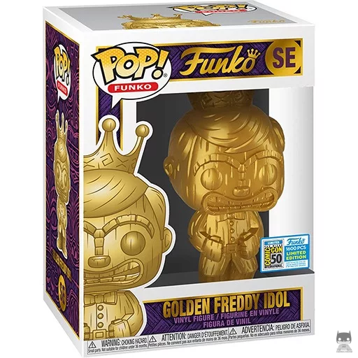 Figura Funko Pop! Ídolo dorado de Freddy (Exclusiva)