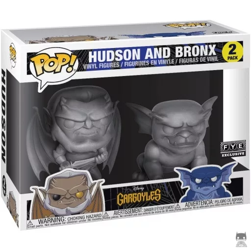 Figura Funko Pop! Hudson & Bronx (Piedra) (Gárgolas)