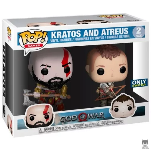 Figura Funko Pop! Kratos & Atreus (God of War)