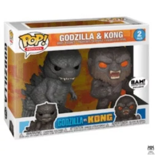 Figura Funko Pop! Godzilla & Kong (BAM!)