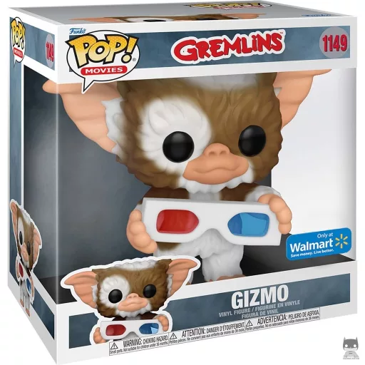 Figura Funko Pop! Gizmo con gafas 3D (Supersized) (Walmart)