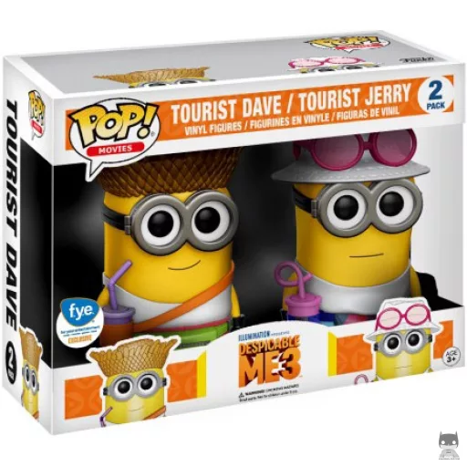 Figura Funko Pop! Dave turista & Jerry turista (F.Y.E)