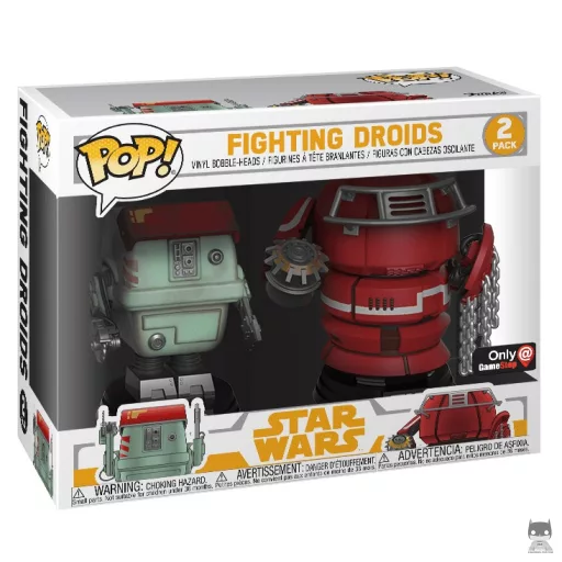Figura Funko Pop! Droides luchando (GameStop)