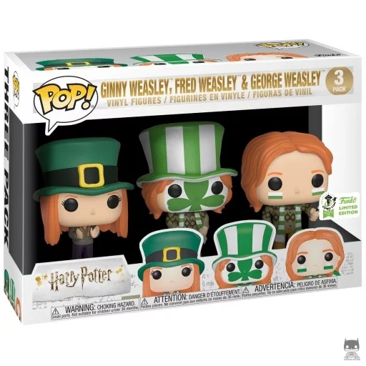 Figura Funko Pop! Ginny, Fred & George Weasley (Harry Potter)