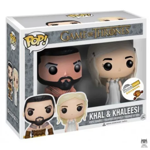 Figura Funko Pop! Khal & Khaleesi (Exclusiva)