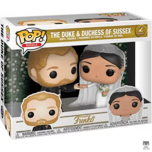 Figura Funko Pop! Los duques de Sussex (Multipack)