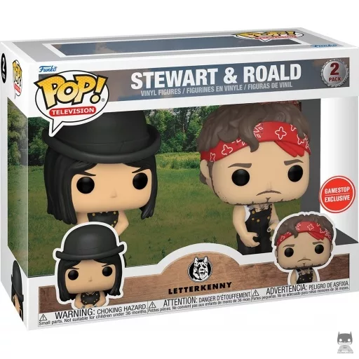 Figura Funko Pop! Stewart & Roald (GameStop)