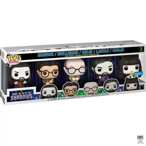 Figura Funko Pop! Nandor, Guillermo, Colin, Laszlo & Nadja (Brilla en la oscuridad) (Funko Fair 2023)