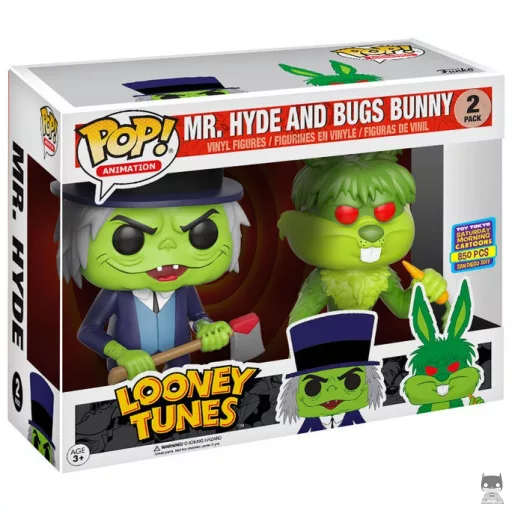 Figura Funko Pop! Mr. Hyde & Bugs Bunny (Looney Tunes)