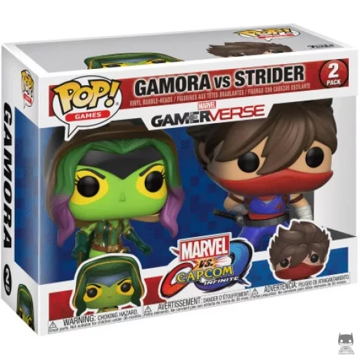Figura Funko Pop! Gamora vs Strider (Marvel vs. Capcom)