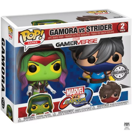Figura Funko Pop! Gamora vs Strider (Marvel vs. Capcom)