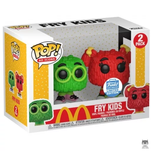 Figura Funko Pop! Fry Guys (Verde y rojo) (McDonald's)