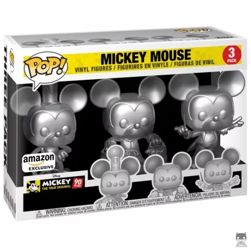 Figura Funko Pop! Mickey Mouse (Plateado) (Mickey Mouse)