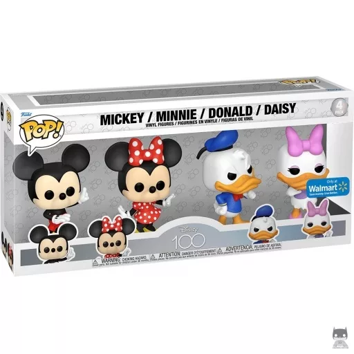 Figura Funko Pop! Mickey Mouse, Minnie Mouse, Pato Donald & Daisy (Mickey y sus amigos)
