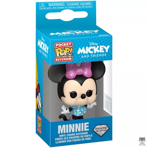 Figura Funko Pop! Minnie Mouse (Purpurina de diamante) (Mickey y sus amigos)
