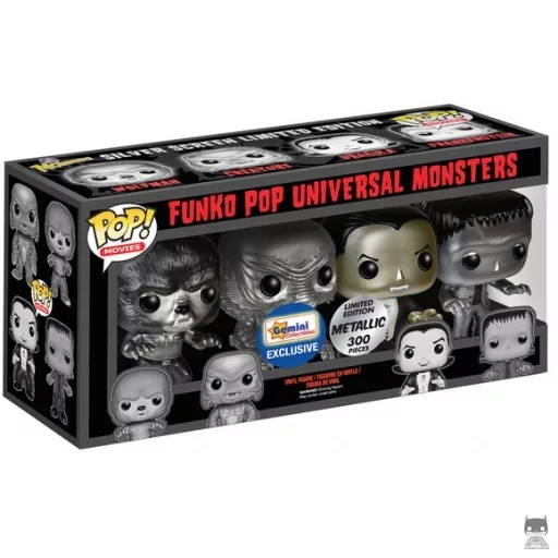 Figura Funko Pop! Monstruos de Universal (Metalizado) (Metalizado)