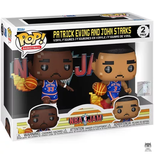 Figura Funko Pop! Patrick Ewing & John Starks (NBA Jam) (NBA)