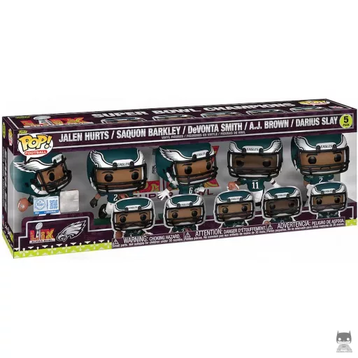 Figura Funko Pop! Philadelphia Eagles campeones de la Super Bowl LIX (Fanatics)