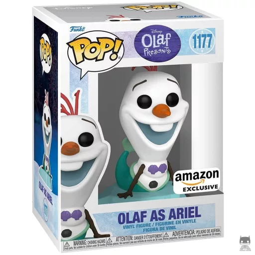Figura Funko Pop! Olaf como Ariel (Amazon)