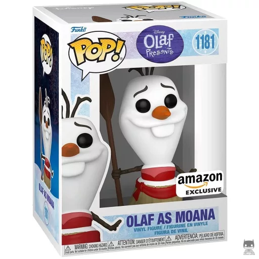 Figura Funko Pop! Olaf como Vaiana (Amazon)