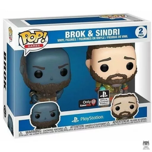 Figura Funko Pop! Brok & Sindri (GameStop)