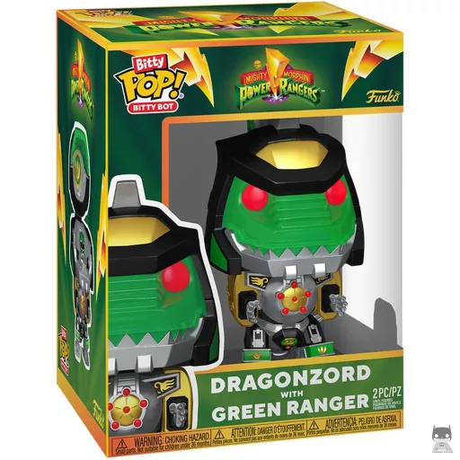 Figura Funko Pop! Dragonzord con el Ranger Verde (Power Rangers)