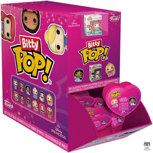 Figura Funko Pop! Bitty Pop! misteriosa Corazón Princesas Disney (Princesas Disney)