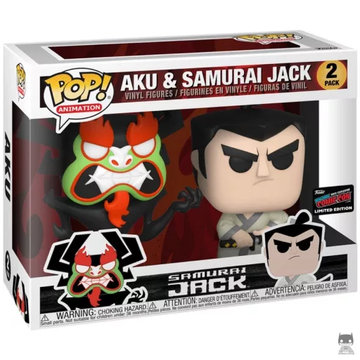 Figura Funko Pop! Aku & Samurai Jack (Samurai Jack)