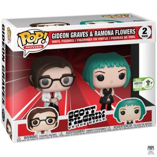 Figura Funko Pop! Gideon Graves & Ramona Flowers (Scott Pilgrim)