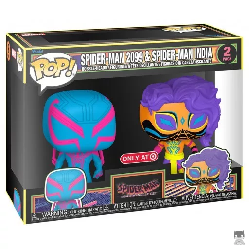 Figura Funko Pop! Spider-Man 2099 & Spider-Man India (Target)