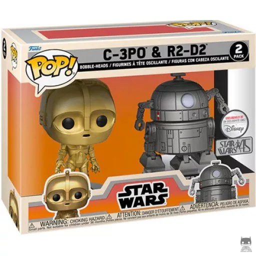 Figura Funko Pop! C-3PO & R2-D2 (Star Wars: Concept Series)