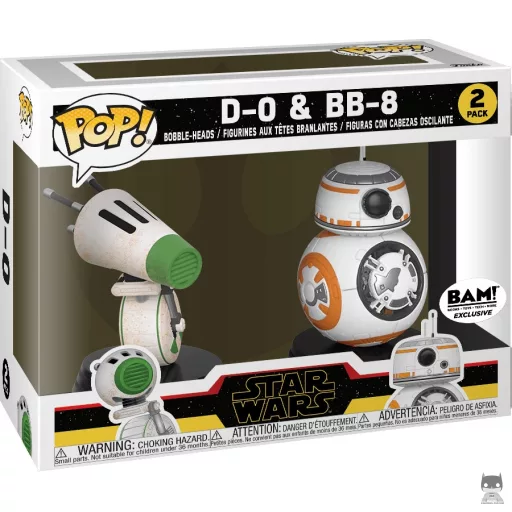 Figura Funko Pop! D-O & BB-8 (Star Wars: Episodio IX, El ascenso de Skywalker)