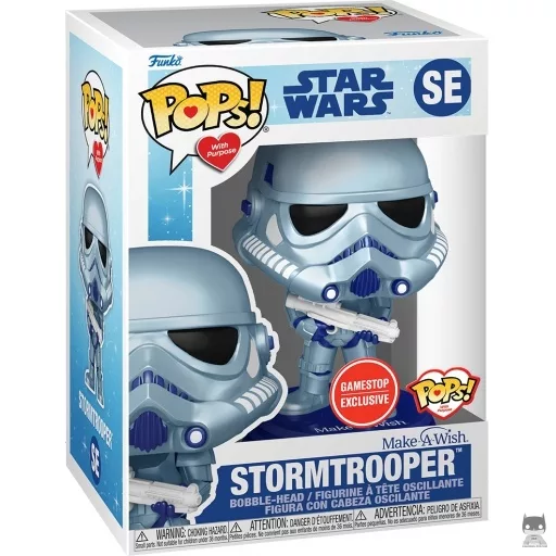 Figura Funko Pop! Stormtrooper (Metalizado) (GameStop)