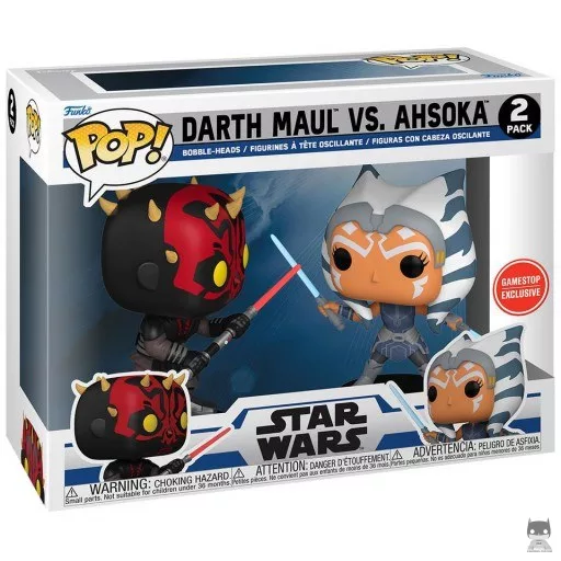 Figura Funko Pop! Darth Maul vs Ahsoka (Star Wars: The Clone Wars)