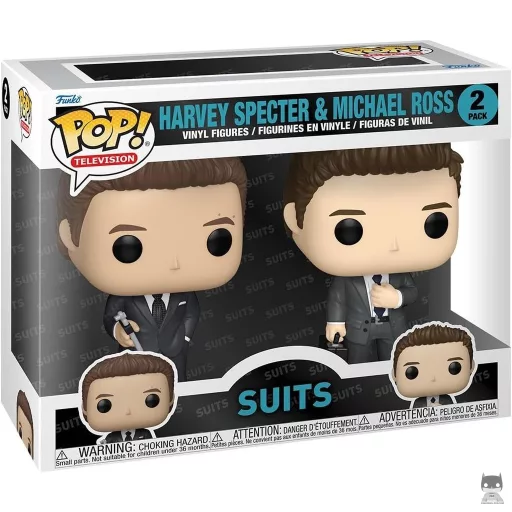 Figura Funko Pop! Harvey Specter & Michael Ross (Multipack) (Harvey Specter)