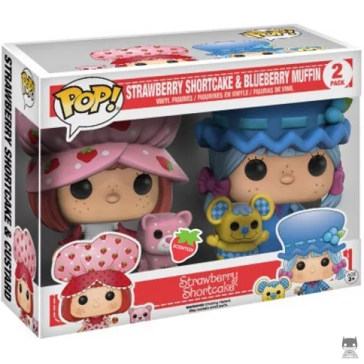 Figura Funko Pop! Tarta de Fresa & Magdalena de Arándanos (Perfumado) (Con aroma)